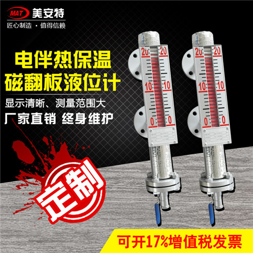 電伴熱磁翻板液位計